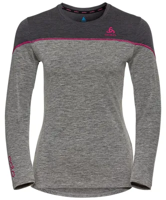 Produktbild von ODLO Bl Top mit Rundhalsausschnitt, langärmelig, Revelstoke Pw 150, GRAU, Größe L
