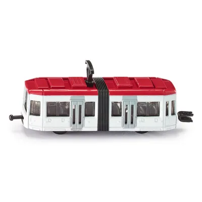 Produktbild von Siku Strassenbahn Modellbahn weiß/rot ; 1011