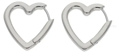 Immagine prodotto di Boccia 05099-01 Orecchini da donna a forma di cuore, cerchi in titanio