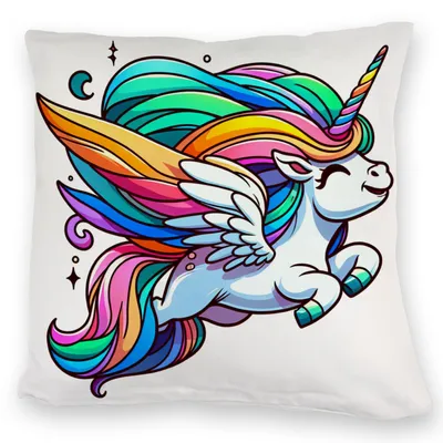 Produktbild von Einhorn Kuschelkissen