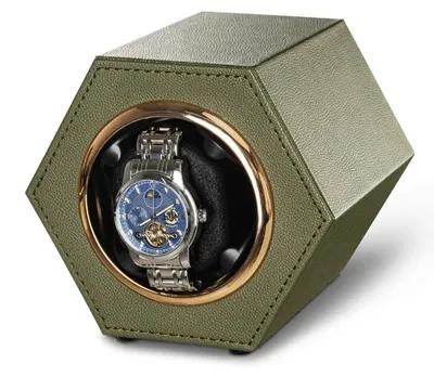 Produktbild von iUni Uhrenbewegerbox für automatische Uhren, Uhrenbeweger, , Khaki