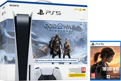 Sony PlayStation 5 PS5 Konsole inkl. God of War Ragnarok + The Last of Us Part 1