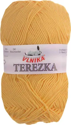 Produktbild von 50g Strickgarn Häkelgarn Terezka 100% Baumwolle Baumwollgarn Baumwollstrickgarn