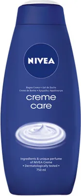 Obrázek produktu pro NIVEA Creme Care, Sprchový gel, 750 ml, Dospělí, Unisex, Tělo, Normální pokožka