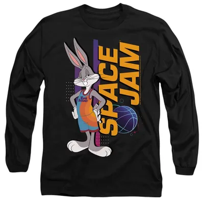 Produktbild von Space Jam: A New Legacy - T-Shirt für Herren/Damen Uni, Langärmlig TV38060 (S) (Schwarz)
