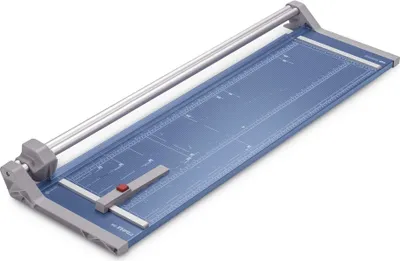 Image de Dahle® 00556-15003 Rogneuse & coupeuse 556 - longueur de coupe 960 mm, A1, avec double barre de guidage, bleu