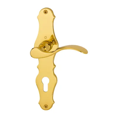 Produktbild von Langschildgarnitur Weimar M112SLN/2007 MS F71 PZ 72mm DIN L/R HOPPE
