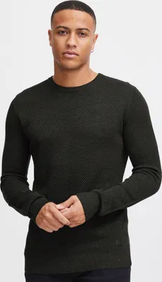Produktbild von SOLID SDKarl O-Neck Herren Strickpullover Feinstrick Pullover mit Rundhals-Ausschnitt Rippbündchen Baumwollmischung Regular fit