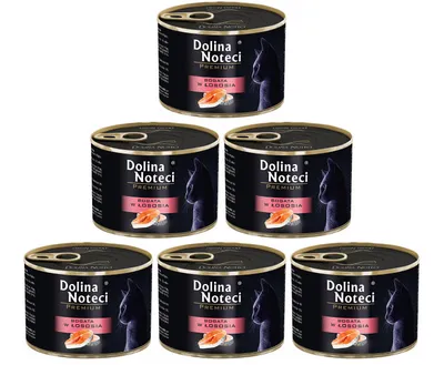 Produktbild von Dolina Noteci 5902921303787, Adult, jede Rasse, Rind, Huhn, Schweinefleisch, Lachs, 185 g