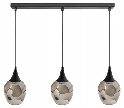 Obrázek produktu pro Euro-Lamp Závěsná lampa Atos 3 Chrom 3×60 W VÝROBCE