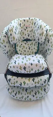 Immagine prodotto di Copertura compatibile con il seggiolino auto Cybex Silver Juno 2-Fix, colore bianco