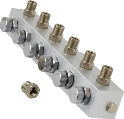 Produktbild von Agora-Tec® Airbrush Verteiler 6-fach AT-AV-6