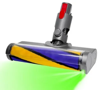 Productafbeelding van PromoHome® vloeropzetstuk met stofdetectie voor Dyson V7, V8, V10, V11, V15 – met snelsluiting, geschikt voor harde vloeren
