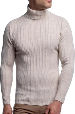 Rollkragenpullover aus 100% Baumwolle, Hauptbild