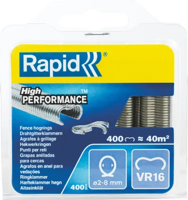 Produktbild von Rapid VR16, Kunststoff, Stahl, Grün, 400 Stück(e)