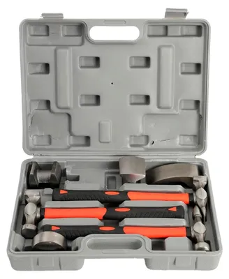 Produktbild von 7-teiliges Ausbeulwerkzeug-Set mit Fiberglasgriffen