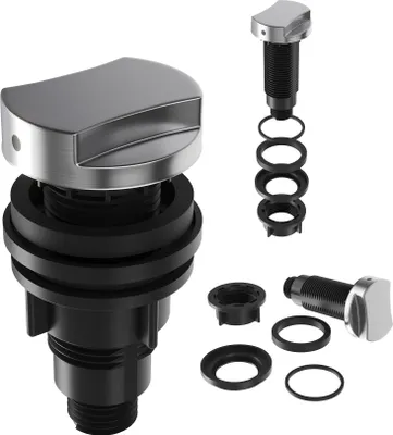 Produktbild von Knopf für automatischen Siphon Küchenspüle Stahl Abs