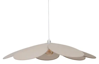Image de Atmosphera créateur d'intérieur - Suspension pétales "naya" beige d100cm