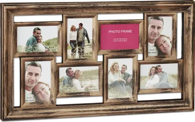Produktbild von relaxdays Bilderrahmen Vintage 8 Bilder