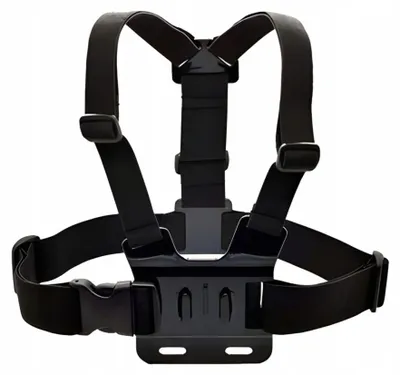 Zdjęcie produktu dla Szelki Chest Mount do GoPro DJI Action czarne