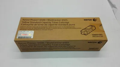 Produktbild von Xerox 106R01593 Tonerkartusche Gelb 1.000 Seiten für Xerox Phaser 6500