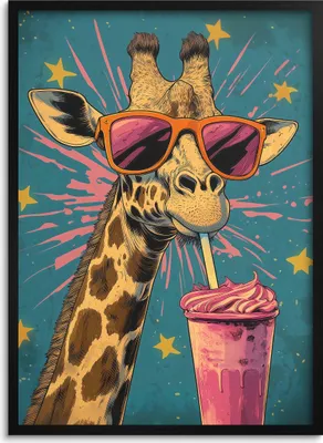 Image de Image Poster Coloré Art mural amusant pour adolescents Pop Art
