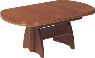 Produktbild von Funktionstisch Calogera höhenverstellbar und ausziehbar 90(130,5) x 65 x 56-75 Couchtisch massiv Kirschbaum 16030