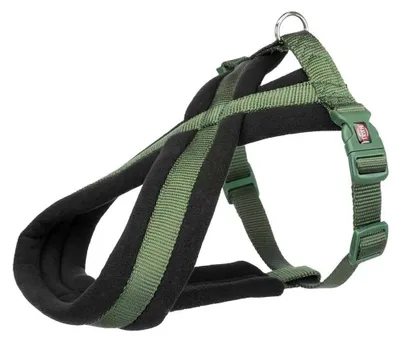 Produktbild von Premium Touren Geschirr gepolstert M-L: 50-80 cm/25 mm waldgrün