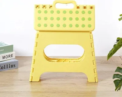 Produktbild von Famanu Klappbare Tritthocker 39 cm - Tragbar und sicher für Kinder und Erwachsene mit Antirutsch-Oberfläche