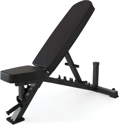Produktbild von ATLETICA B4 | Verstellbare Hantelbank | Bis 450 kg belastbar | 30 kg schwere Schrägbank | Rückenlehne 6-fach, Sitz 3-fach verstellbar