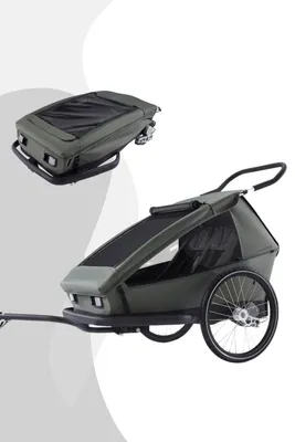 Produktbild von CROOZER Kid Ellma 2 2in1 Kinderfahrradanhänger