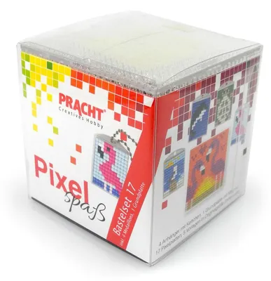 Obrázok produktu pre PRACHT Pixel Mix Bastelset č. 17 4 medailóny v kocke