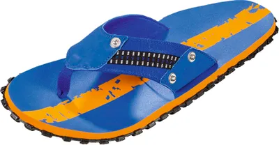 Produktbild von BECO the world of aquasports Zehentrenner BEactive V-Strap in cooler Farbkombination blau-orange 40