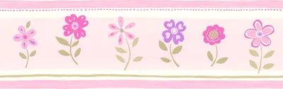 Produktbild von ESTAhome selbstklebende Tapetenbordüre Blumen Hellrosa - 170001 - 17,06 cm x 5 m