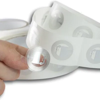 Zdjęcie produktu dla Tagi NFC – automatyka domowa – okrągłe – 25 mm – przezroczyste