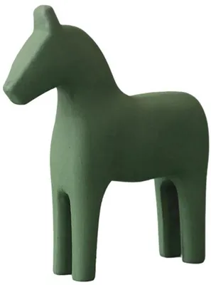 Produktbild von Hölzerner Pferdefigur, Tischdekoration, Holz, Pferd, Dekoration, Geschenk, Wohnzimmer