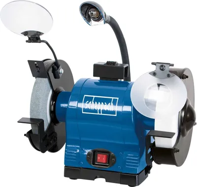 Produktbild von Scheppach Doppelschleifer BG200AL | 550 Watt Induktionsmotor | Schleifstein-Ø: 200 Millimeter | Funkenschutz