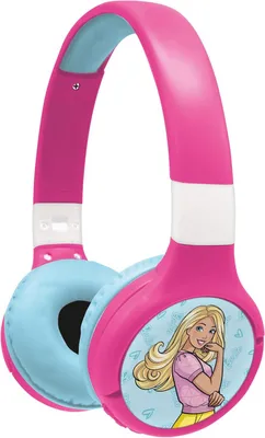 Produktbild von 2-in-1 Barbie Bluetooth & kabelgebundenes Kinder-Headset mit Mikrofon, Steuertasten, faltbar, verstellbar, 12 Std. Akkulaufzeit, USB-C