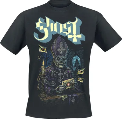 Produktbild von Ghost T-Shirt Herren Missive schwarz S