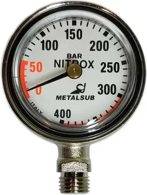 Immagine prodotto di Manometro Nitrox Metalsub 50 Mm Argento Argento Taglia Unica