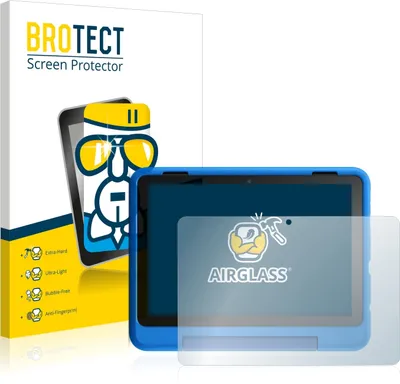 Produktbild von BROTECT Schutzglas für Amazon Fire HD 8 Kids Pro Edition 2021 (10. Gen.) Schutzfolie Panzer Folie Glas Display Schutz klar