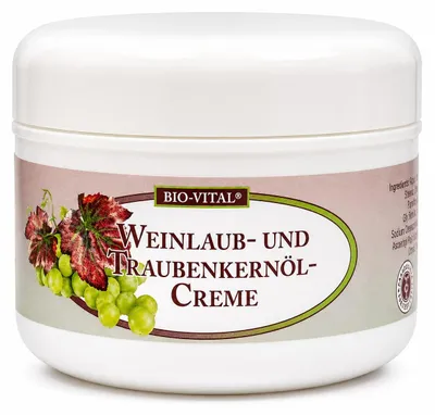 Produktbild von BIO-VITAL Weinlaub- & Traubenkernöl-Creme Körpercreme. 250 ml