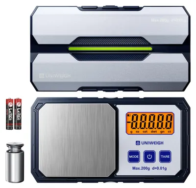Digitale Pocketwaage 200g/0,01g – Schmuck, Münzen, Pulver