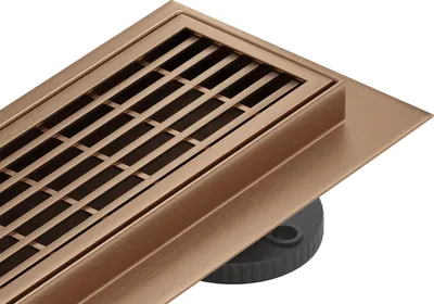Zdjęcie produktu dla Mexen Flat M33 odpływ liniowy 60 cm, miedź szczotkowana - 1C33060-15