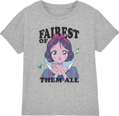 Immagine prodotto di Disney Princess - Maglietta "Fairest Of Them All" per bambini TV15076 (140-146) (Sport Heide)