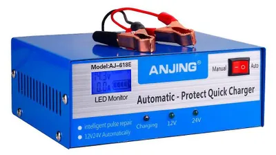 Obrázok produktu pre Inteligentná impulzná nabíjačka pre akumulátory 12 V – 24 V