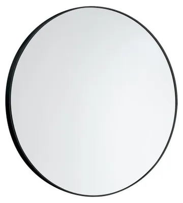 Produktbild von Gedy Spiegel rund im Kunststoffrahmen ø 60cm, schwarz