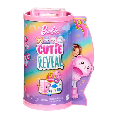 Produktbild von Barbie Cutie Reveal Chelsea Pastell Ausgabe - Bär HKR19 TV