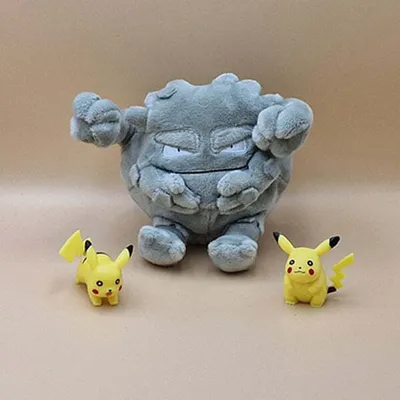 Produktbild von Pokemon Georok Kuscheltier - 16 cm Plüschtier Graveler