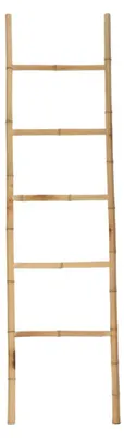 Produktbild von Handtuchleiter mit 5 sprossen aus 100% bambus - bambus - Tendance